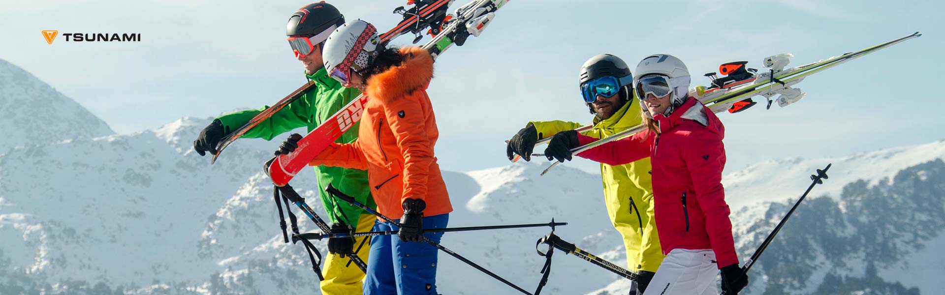 Chaqueta esquí mujer Royal azul - Tsunami Skiwear