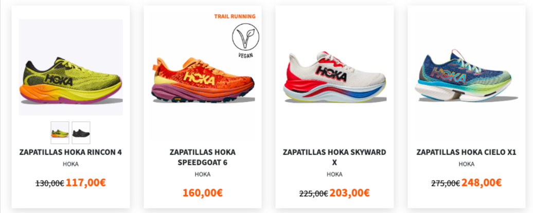 zapatillas hoka para hombre de running