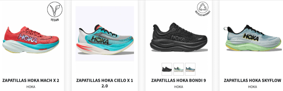 zapatillas de running Hoka