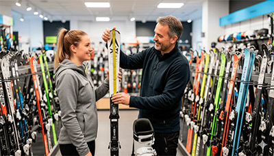 Cómo elegir la talla de esquís adecuada