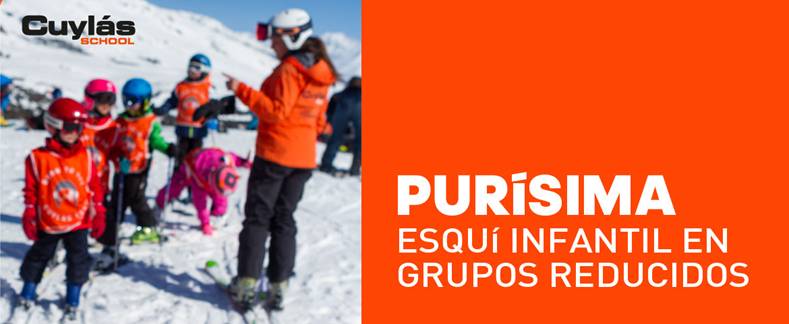 clases de esquí para niños en baqueira beret