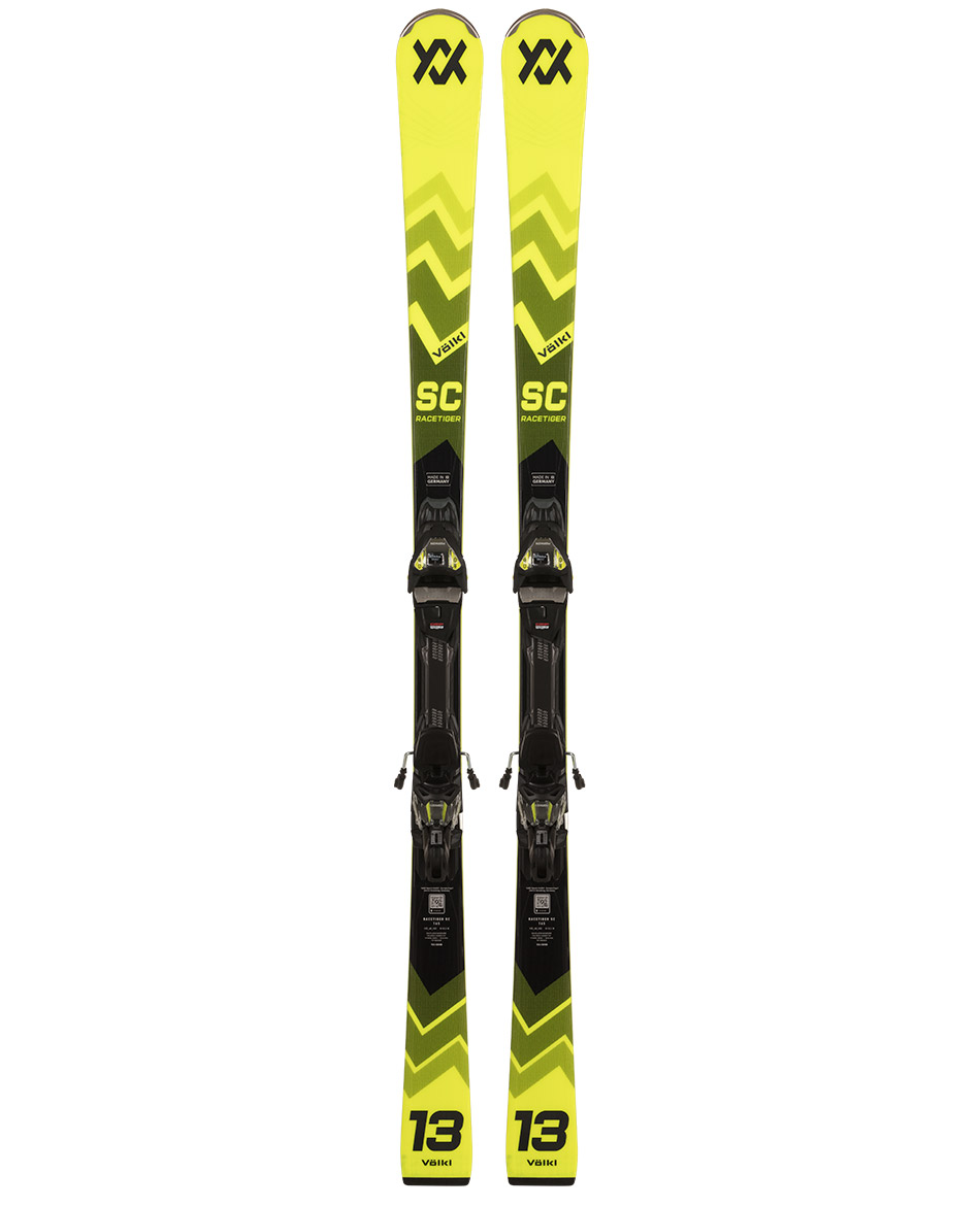 VOLKL ESQUIS VOLKL RACETIGER SC YELLOW + VMOTION 12 GW