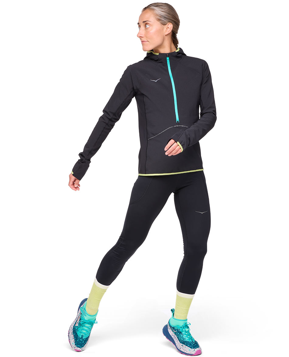 HOKA FORRO POLAR HOKA SKYGLOW HALF-ZIP