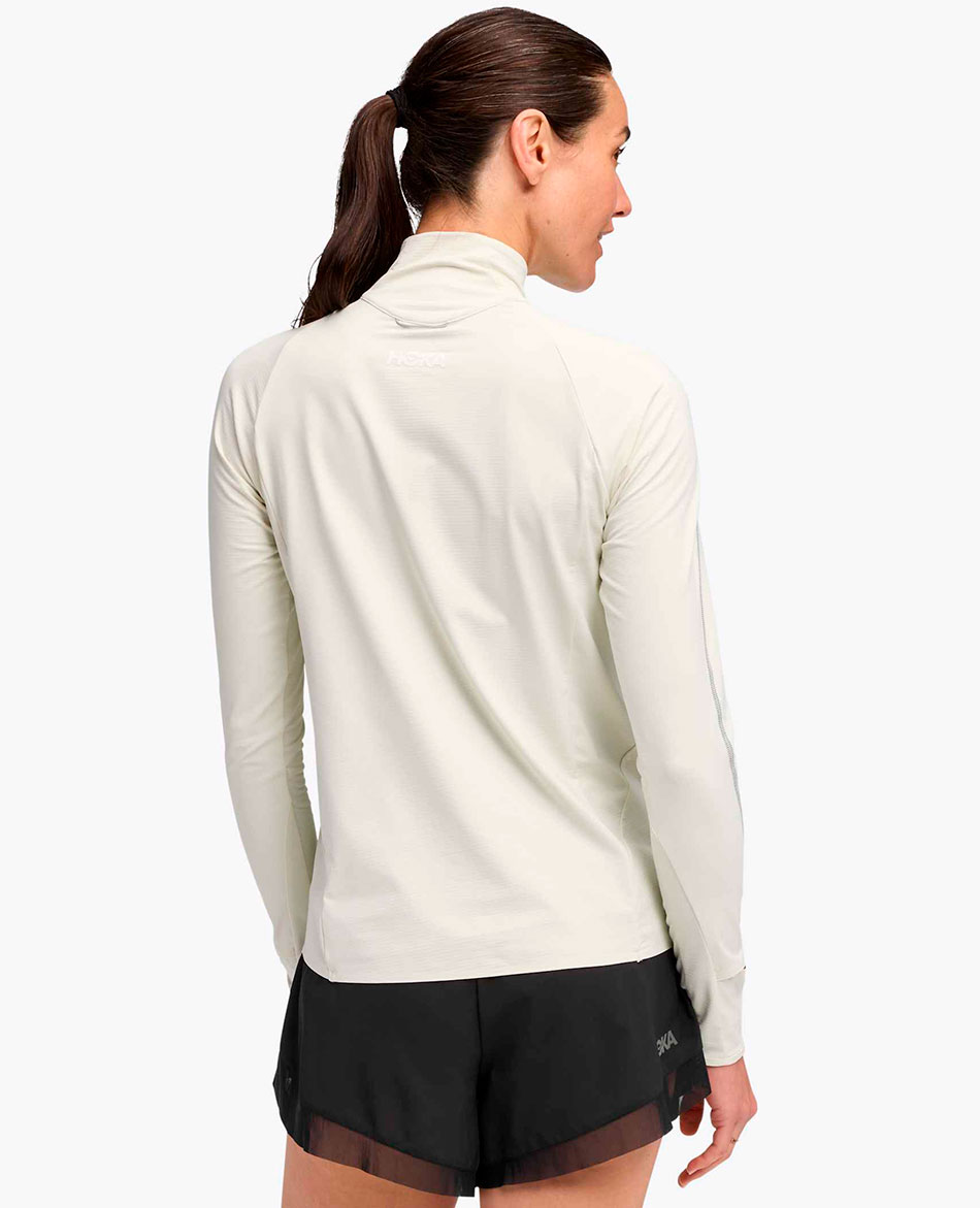 HOKA CAMISETA MANGA LARGA HOKA GLIDETECH QUARTER ZIP
