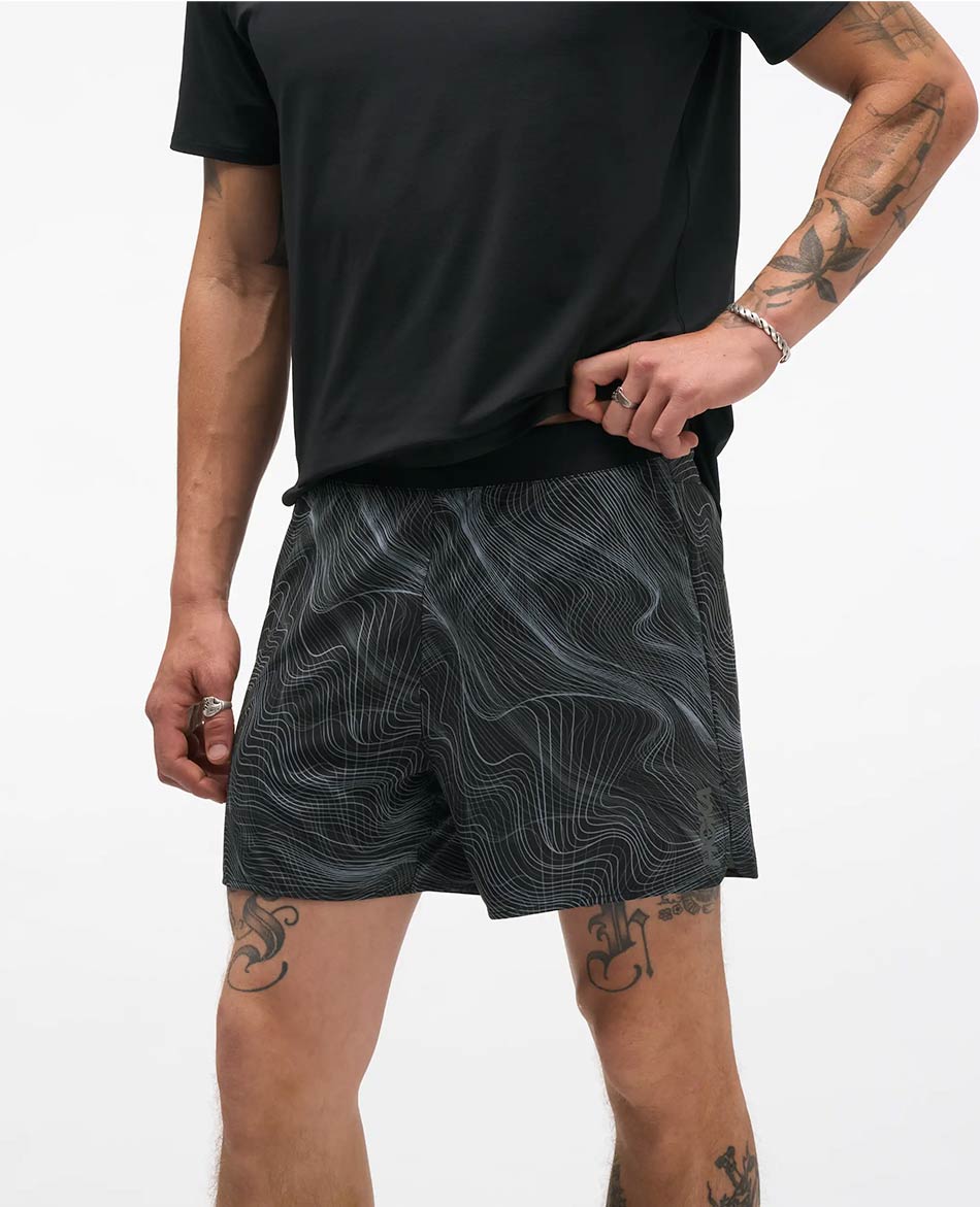 HOKA SHORT HOKA GLIDE 5' BRF CLF PRT