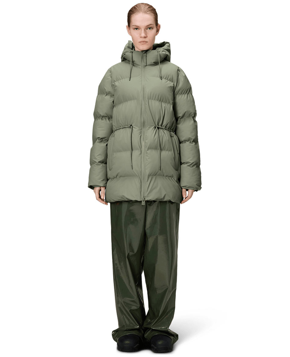 RAINS ABRIGO RAINS ALTA LONG PUFFER STRING