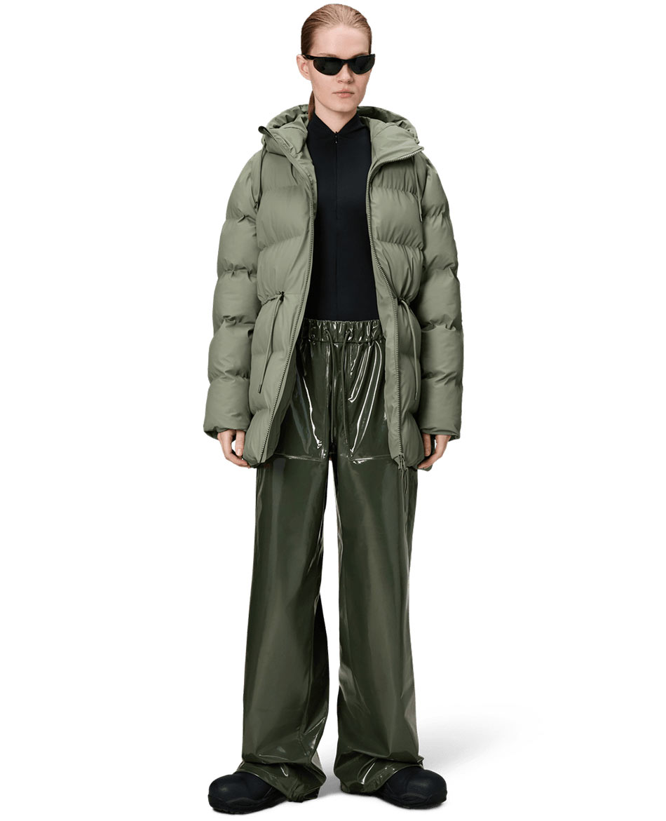 RAINS ABRIGO RAINS ALTA LONG PUFFER STRING