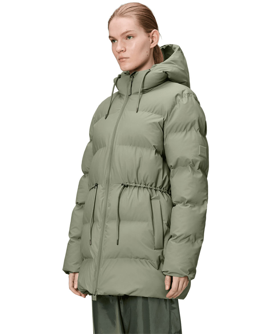 RAINS ABRIGO RAINS ALTA LONG PUFFER STRING