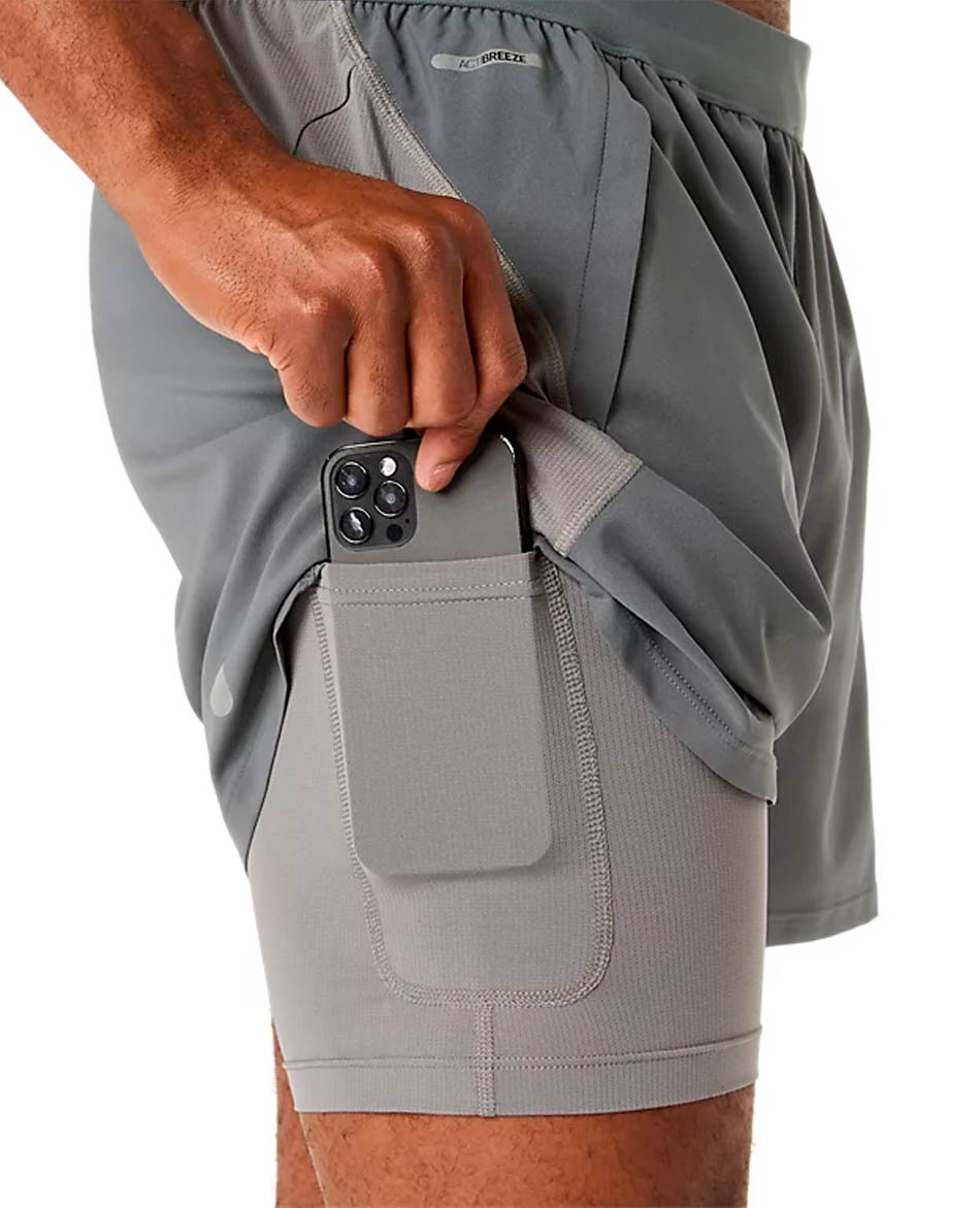 ASICS PANTALON CORTO ASICS ROAD 2N1 5INCH