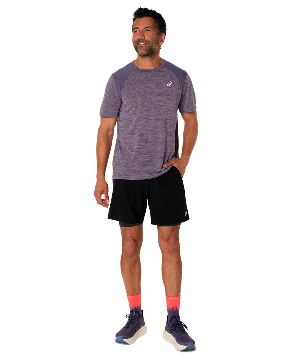 ASICS PANTALON CORTO ASICS ROAD 2N1 7IN