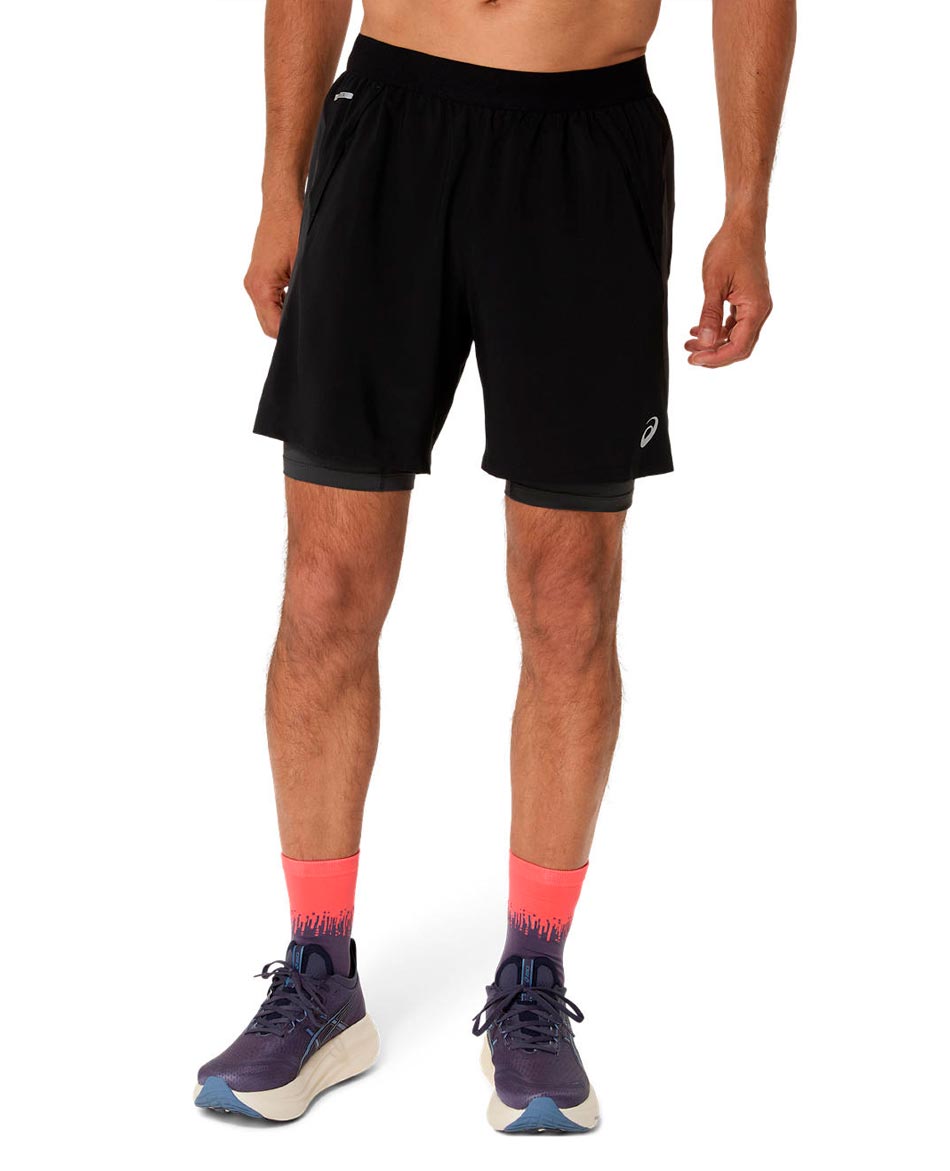 ASICS PANTALON CORTO ASICS ROAD 2N1 7IN