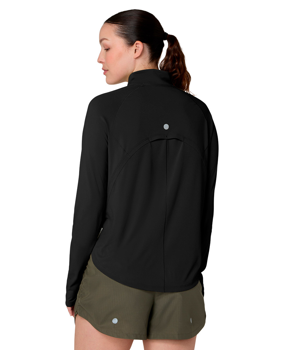 ASICS CAMISETA. MANGA LARGA ASICS NAGINO RUN 1/4 ZIP