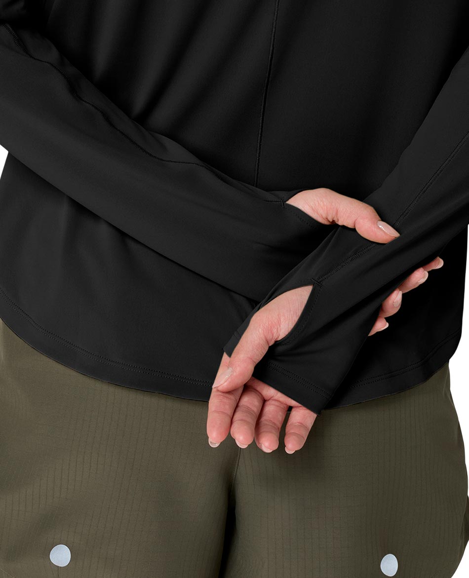 ASICS CAMISETA. MANGA LARGA ASICS NAGINO RUN 1/4 ZIP