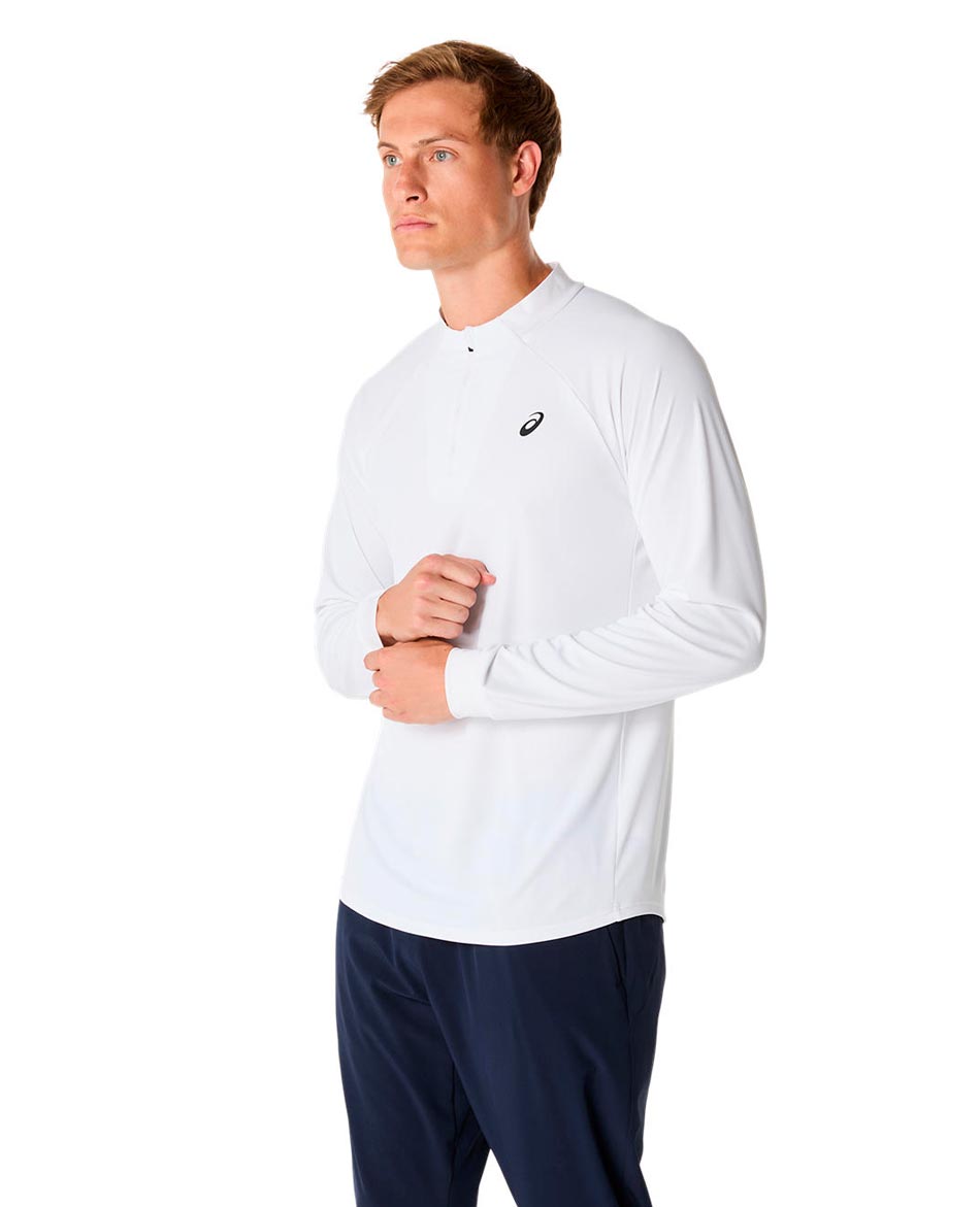 ASICS CAMISETA MANGA LARGA. ASICS MATCH 1/2 ZIP