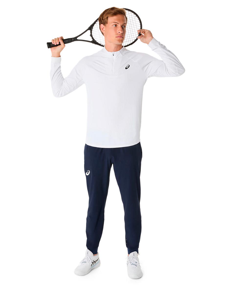 ASICS CAMISETA MANGA LARGA. ASICS MATCH 1/2 ZIP