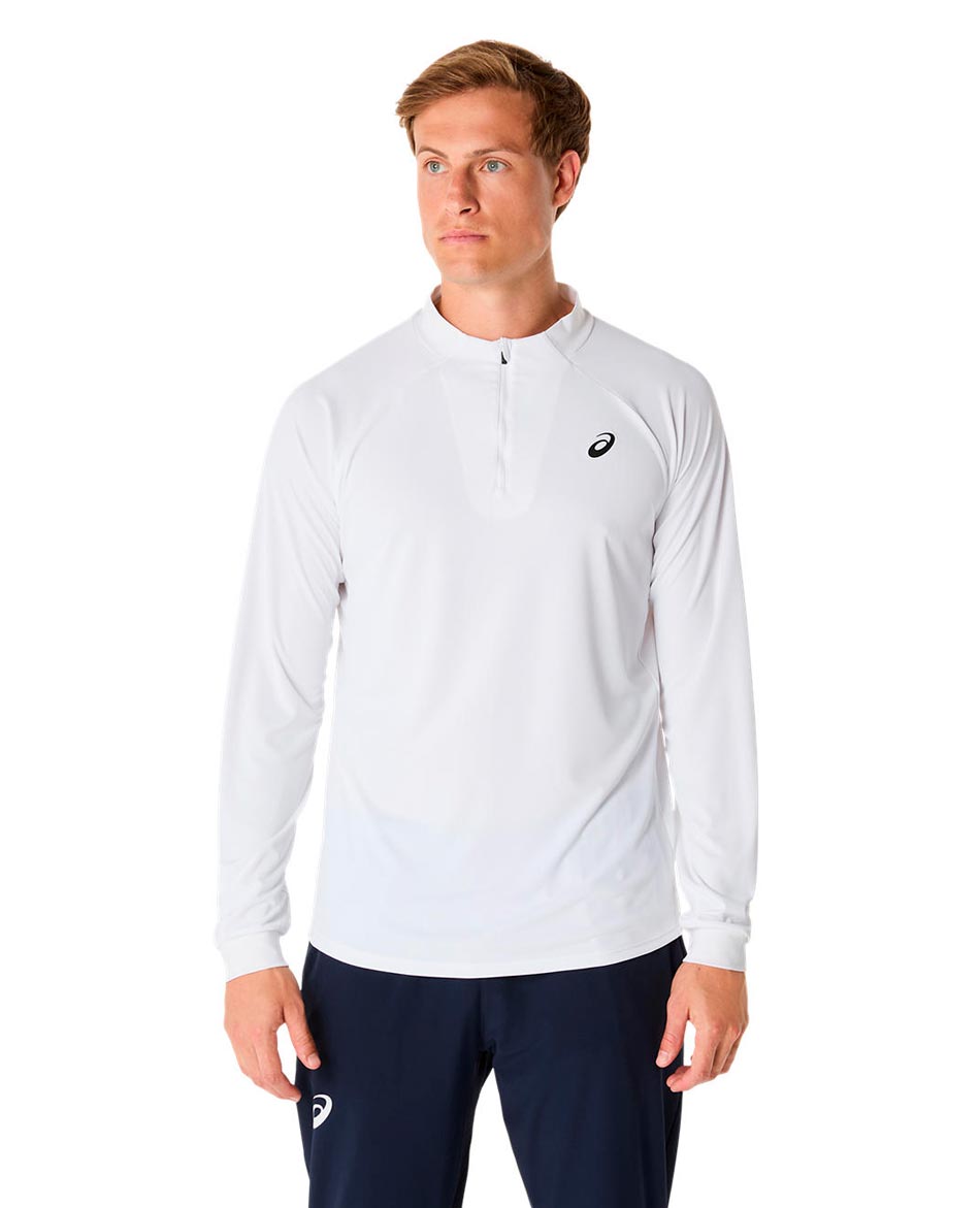 ASICS CAMISETA MANGA LARGA. ASICS MATCH 1/2 ZIP
