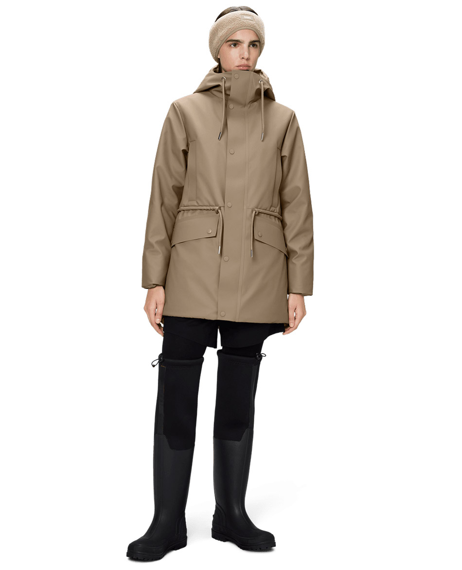 RAINS ABRIGO RAINS NOME STRING PARKA