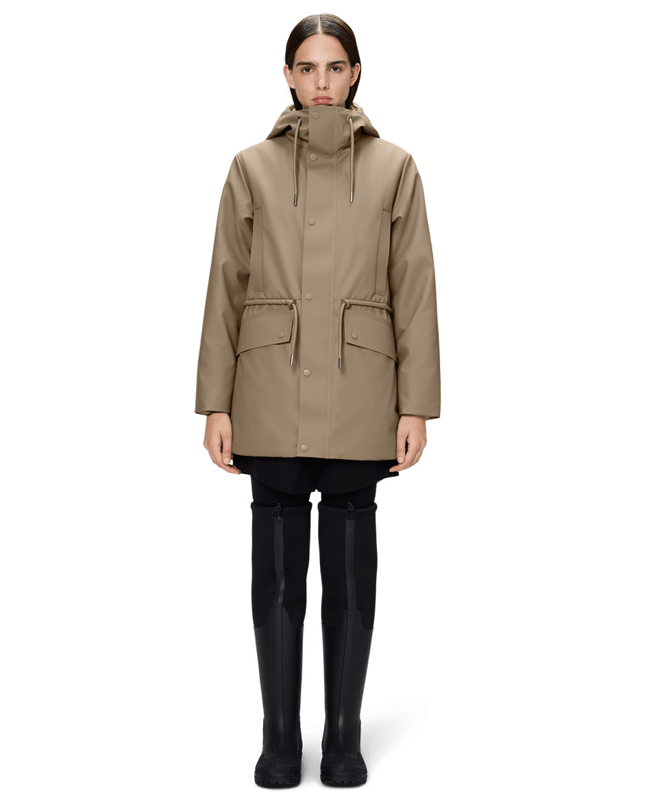 RAINS ABRIGO RAINS NOME STRING PARKA