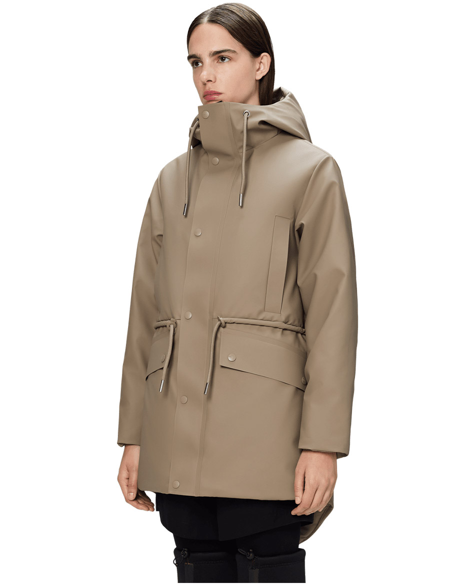RAINS ABRIGO RAINS NOME STRING PARKA
