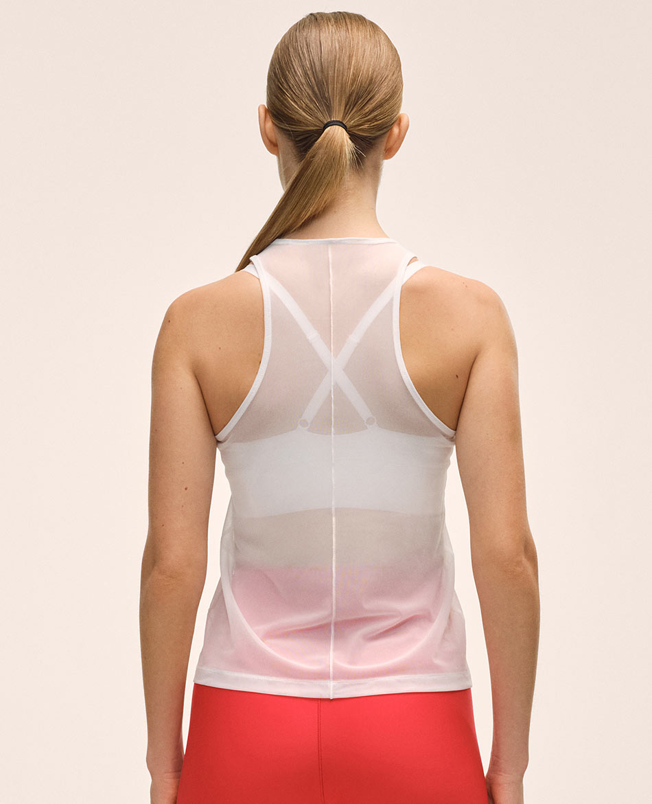 CASALL CAMISETA DE TIRANTES CASALL SEAM DETAIL MESH