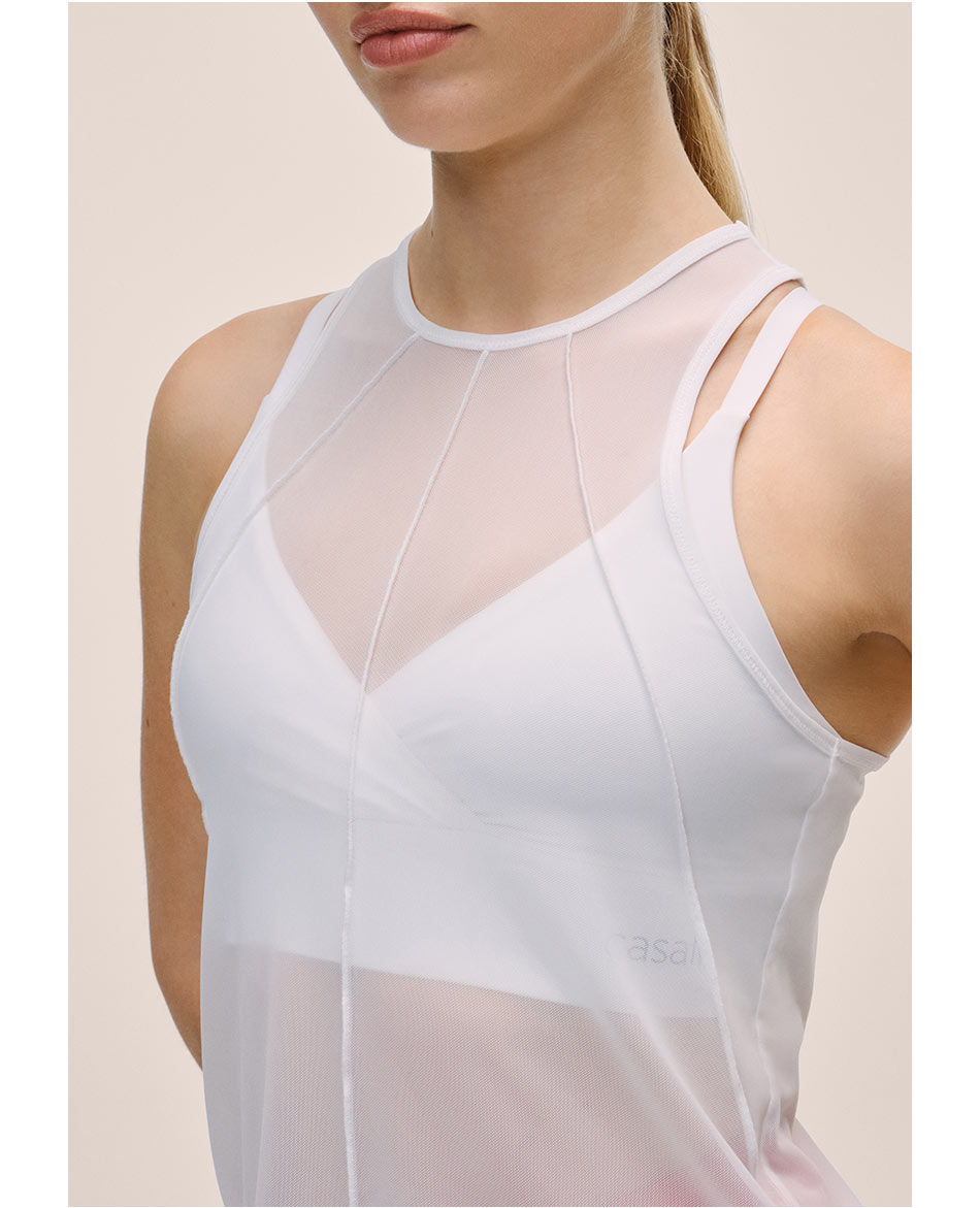 CASALL CAMISETA DE TIRANTES CASALL SEAM DETAIL MESH
