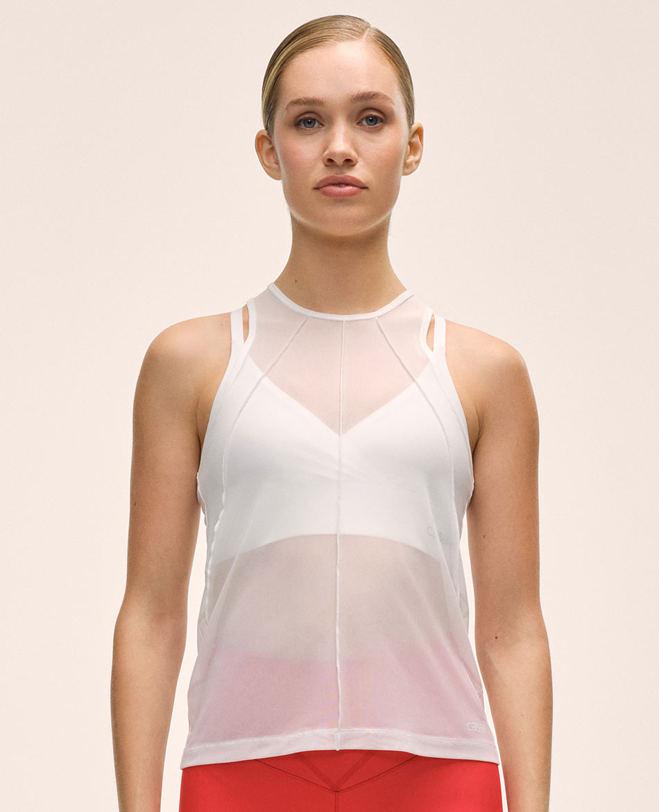 CASALL CAMISETA DE TIRANTES CASALL SEAM DETAIL MESH