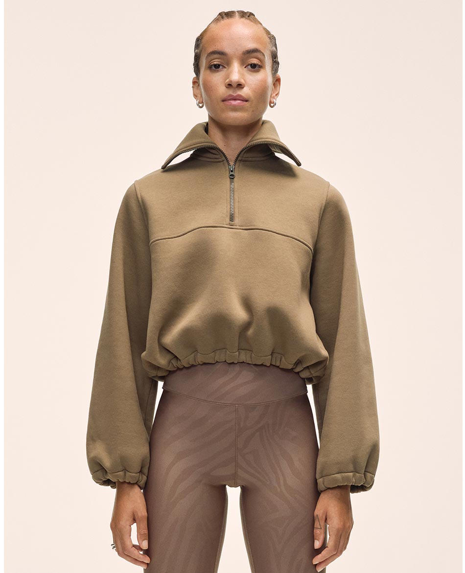 CASALL SUDADERA FELPA CASALL EASY HALF ZIP