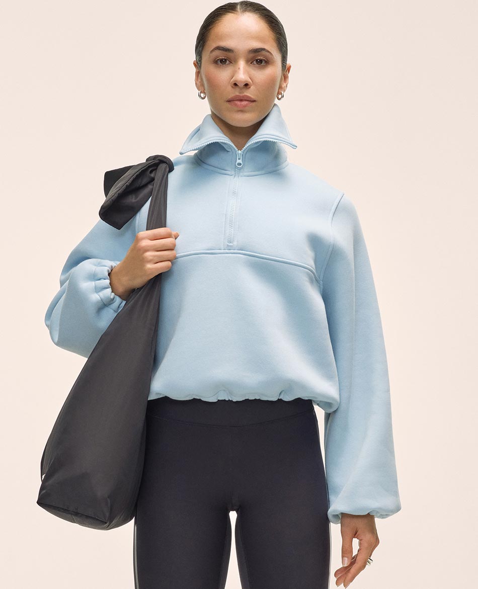 CASALL SUDADERA FELPA CASALL EASY HALF ZIP
