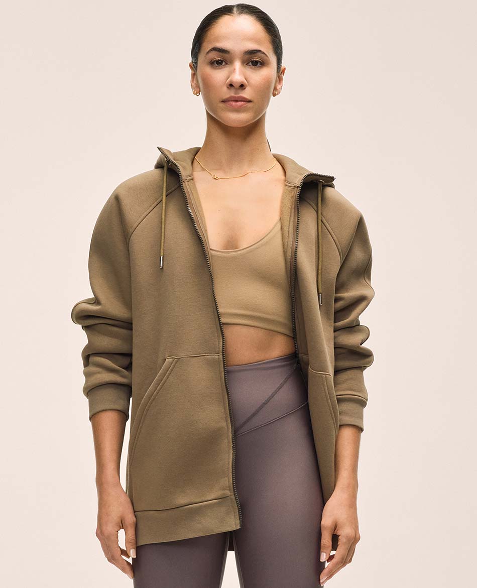 CASALL SUDADERA FELPA CASALL EASY OVERSIZED ZIP HOODIE
