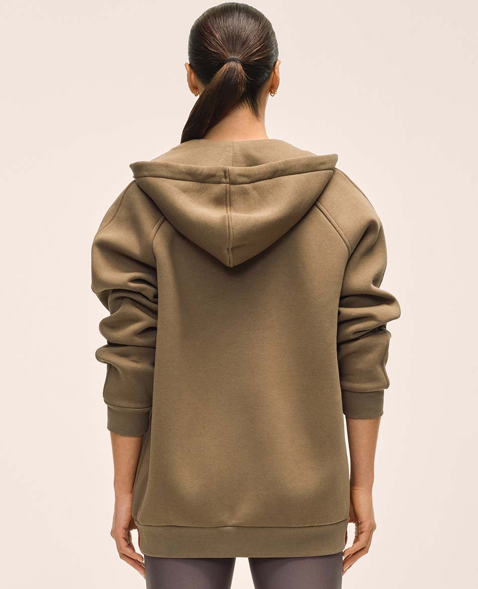 CASALL SUDADERA FELPA CASALL EASY OVERSIZED ZIP HOODIE