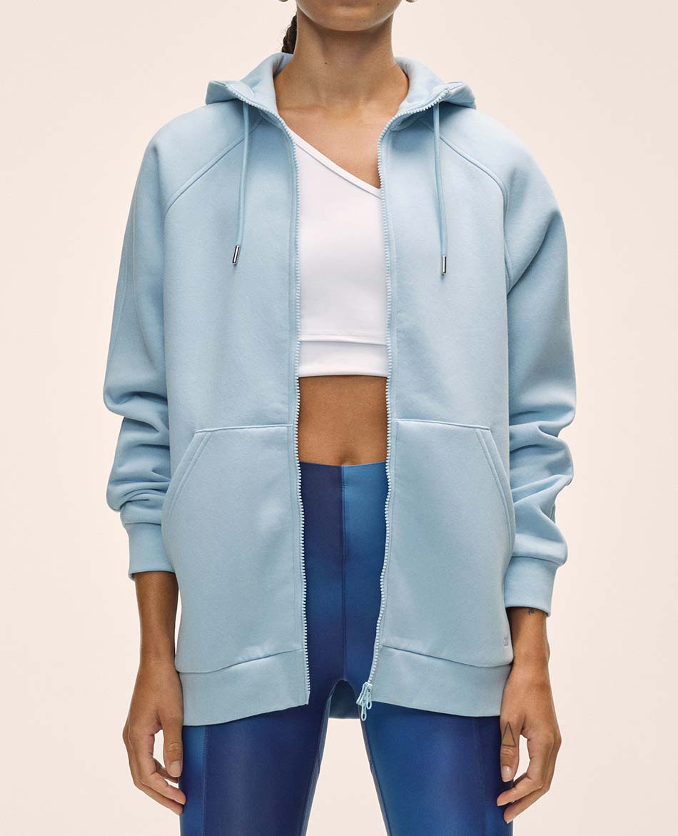 CASALL SUDADERA FELPA CASALL EASY OVERSIZED ZIP HOODIE