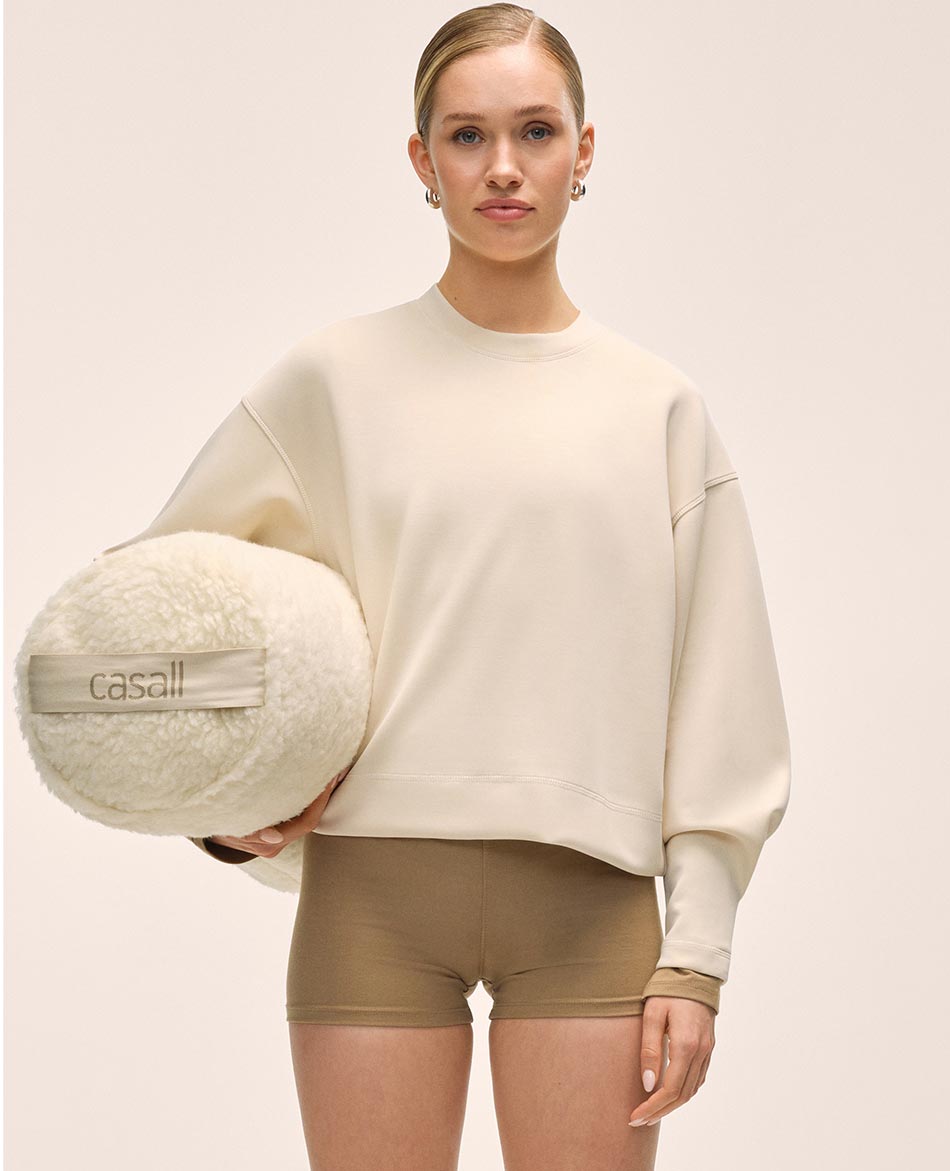 CASALL SUDADERA FELPA CASALL PEACHY CREW NECK