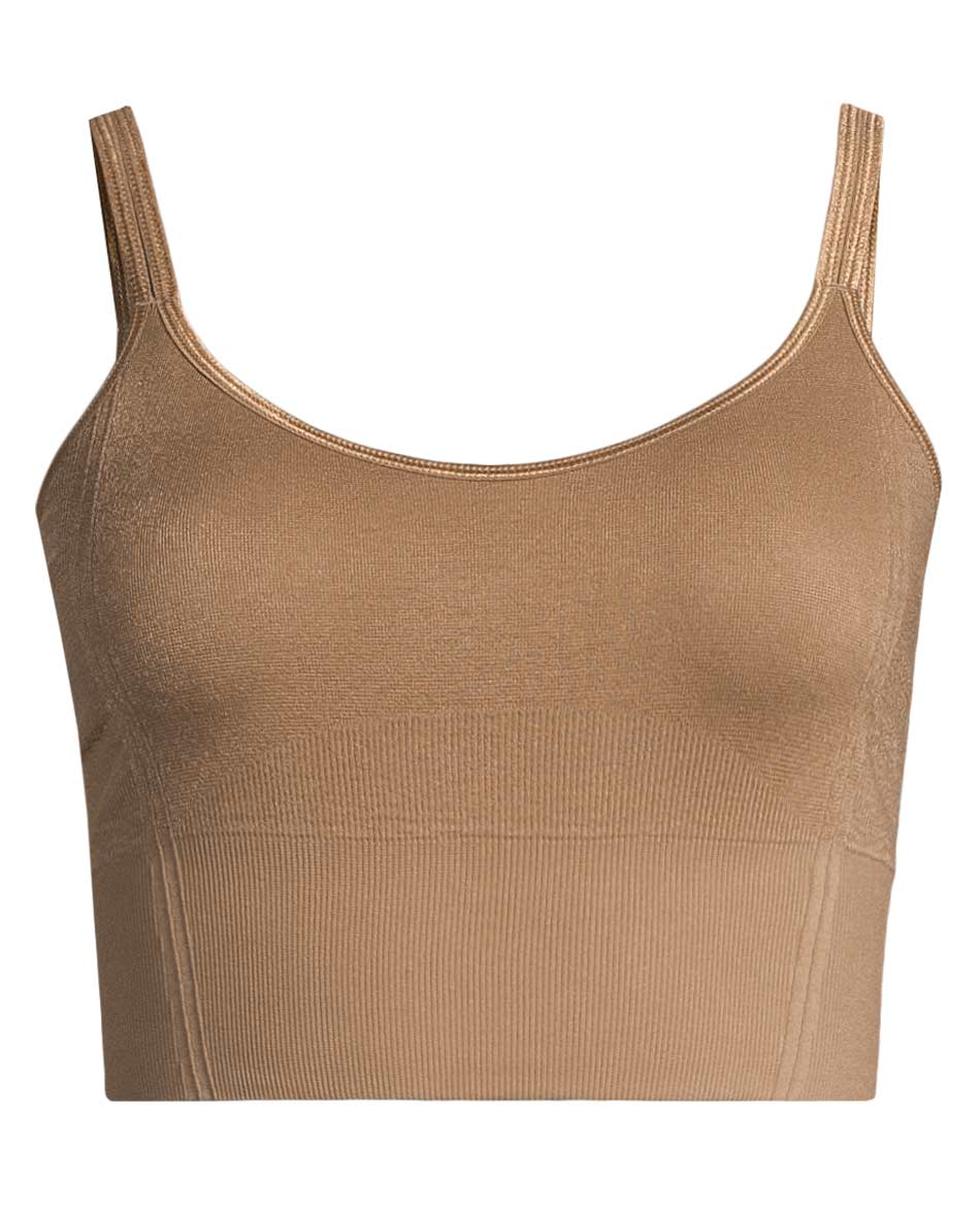 CASALL TOP CASALL SHINY SEAMLESS RIB