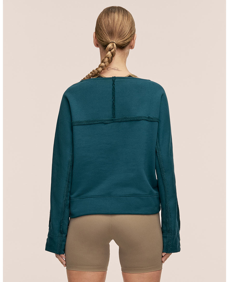 CASALL FELPA CASALL REVERSED SEAM TERRY CREW