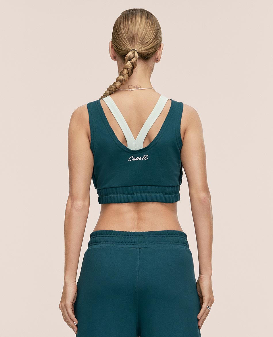 CASALL TOP CASALL REVERSED SEAM TERRY