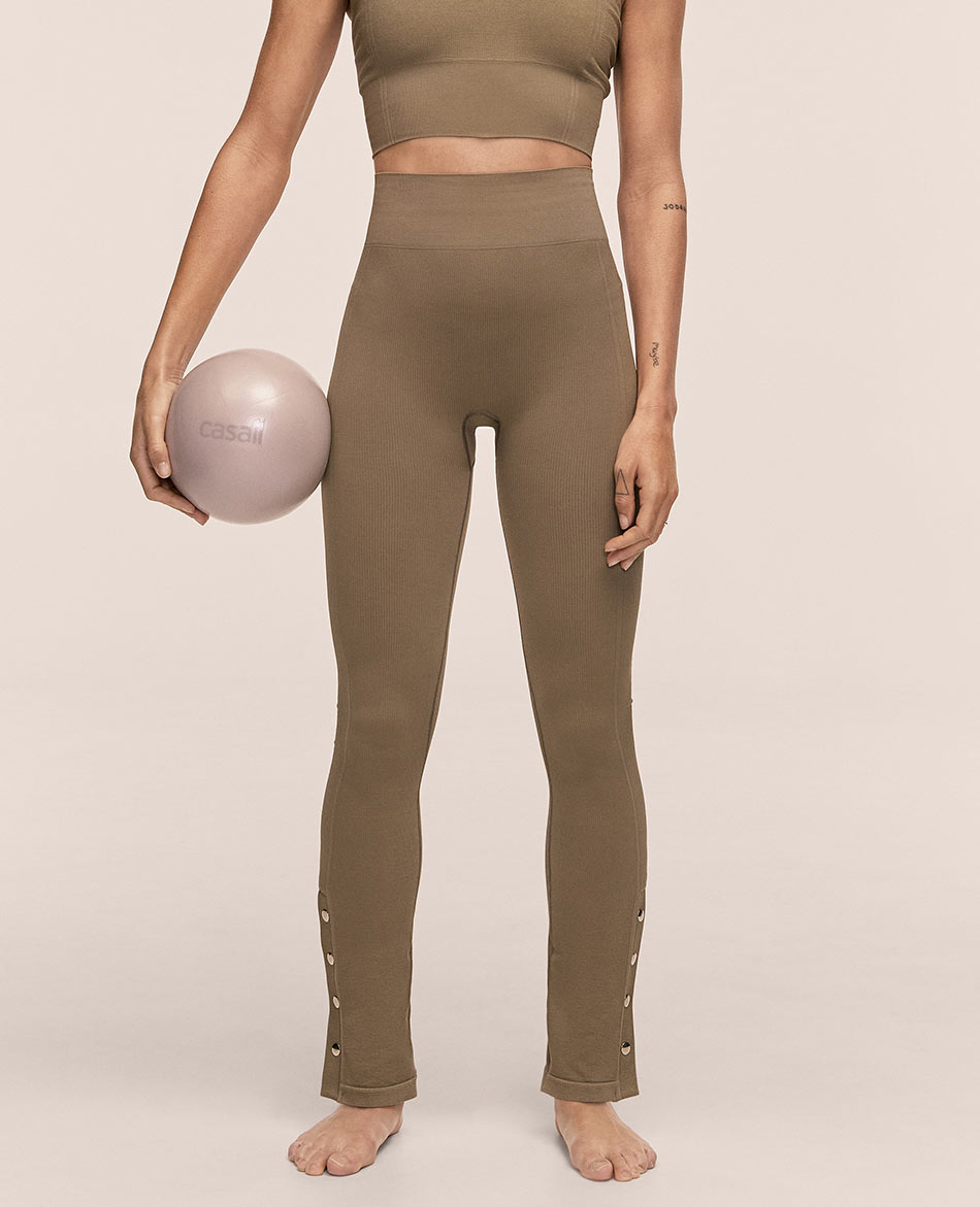 CASALL PANTALON CASALL SEAMLESS RIB SLIT