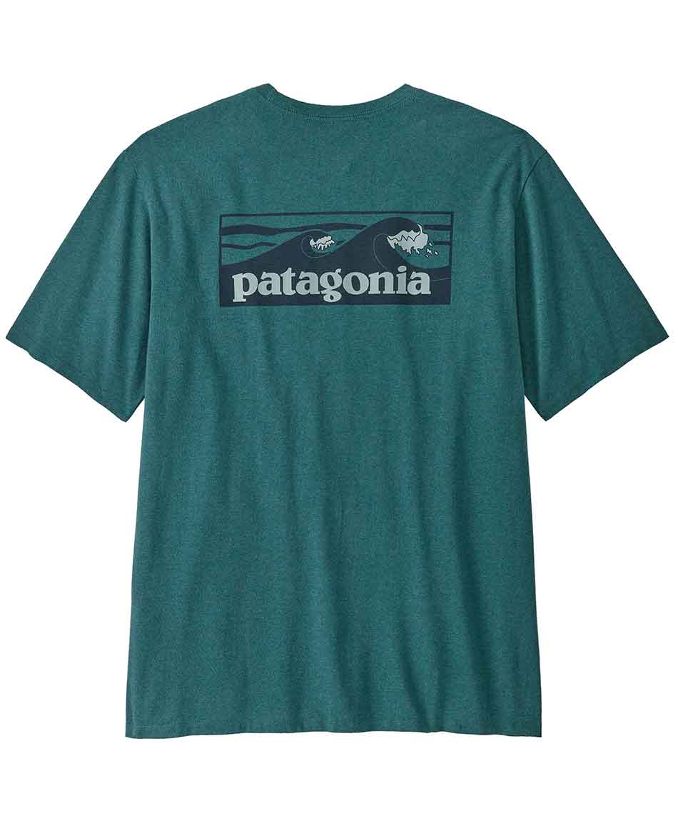 PATAGONIA CAMISETA PATAGONIA BOARDSHORT LOGO POCKET RESP.