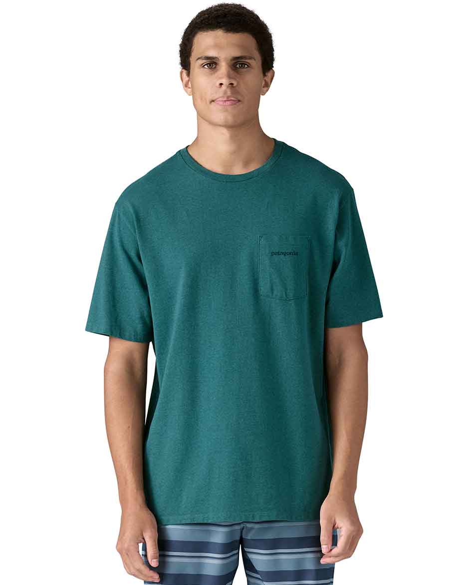PATAGONIA CAMISETA PATAGONIA BOARDSHORT LOGO POCKET RESP.