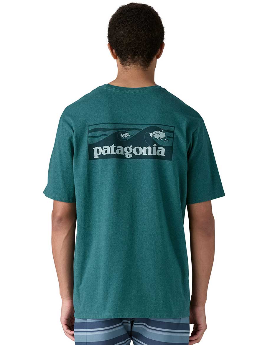 PATAGONIA CAMISETA PATAGONIA BOARDSHORT LOGO POCKET RESP.