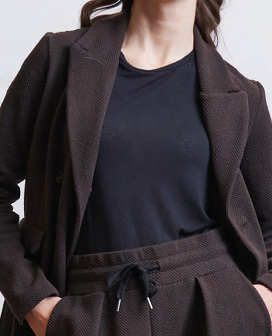 DEHA CAMISETA MANGA LARGA DEHA CON CASHMERE