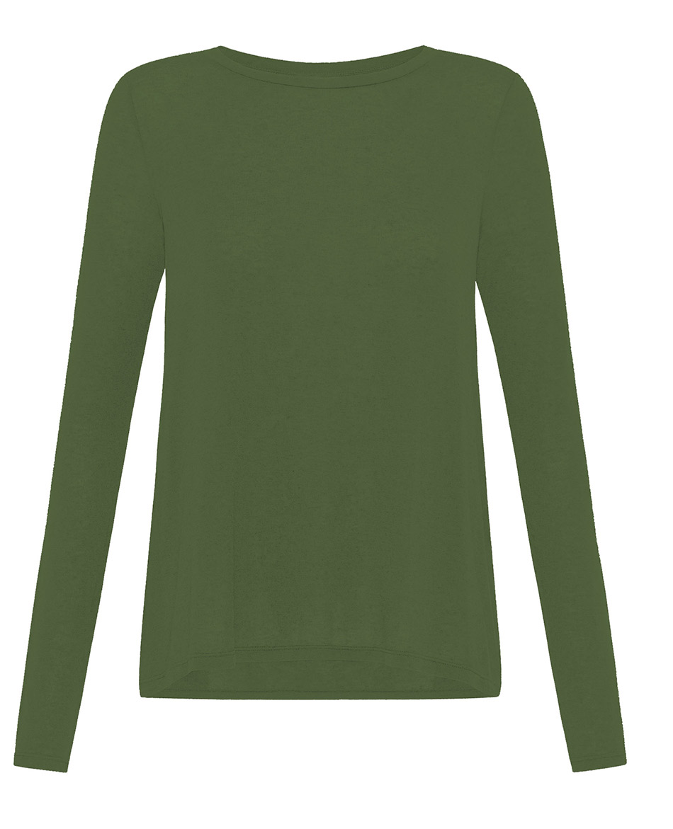 DEHA CAMISETA MANGA LARGA DEHA CON CASHMERE