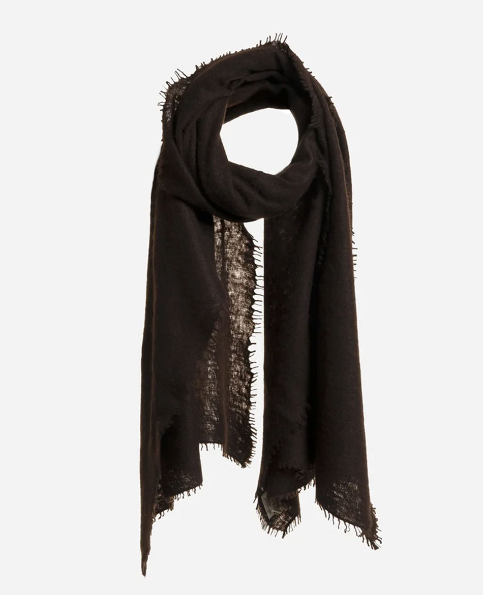 MIRROR IN THE SKY FOULARD MIRROR IN THE SKY OPEN KNITED SHAWL PLAIN