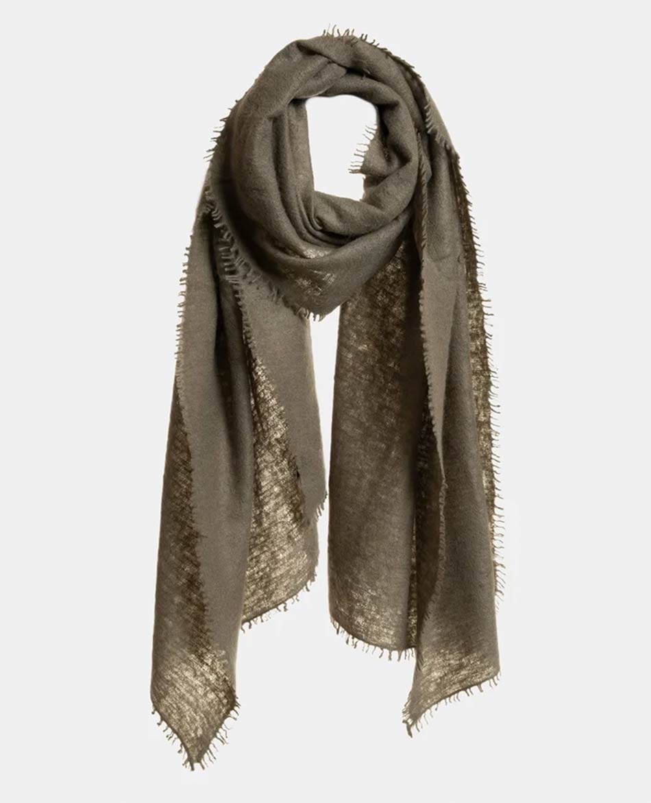 MIRROR IN THE SKY FOULARD MIRROR IN THE SKY OPEN KNITED SHAWL PLAIN