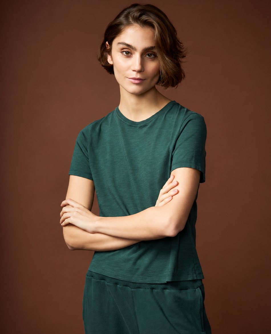 ALL THAT SHE LOVES CAMISETA ALTSL ADRIENNE COTTON