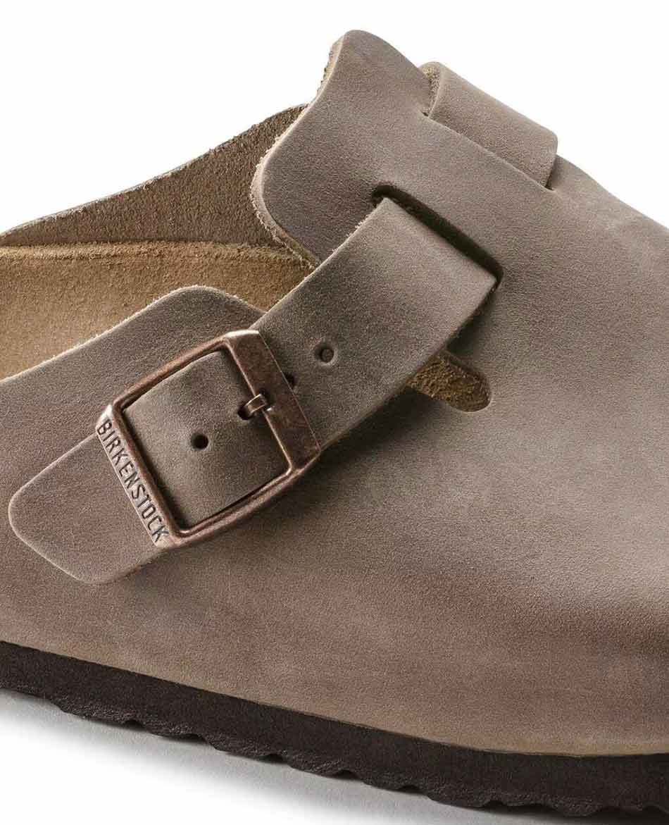BIRKENSTOCK ZUECOS BIRKENSTOCK BOSTON NATURAL LEATHER OILED
