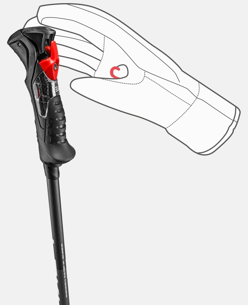 LEKI BASTONES LEKI CARBON 14 3D