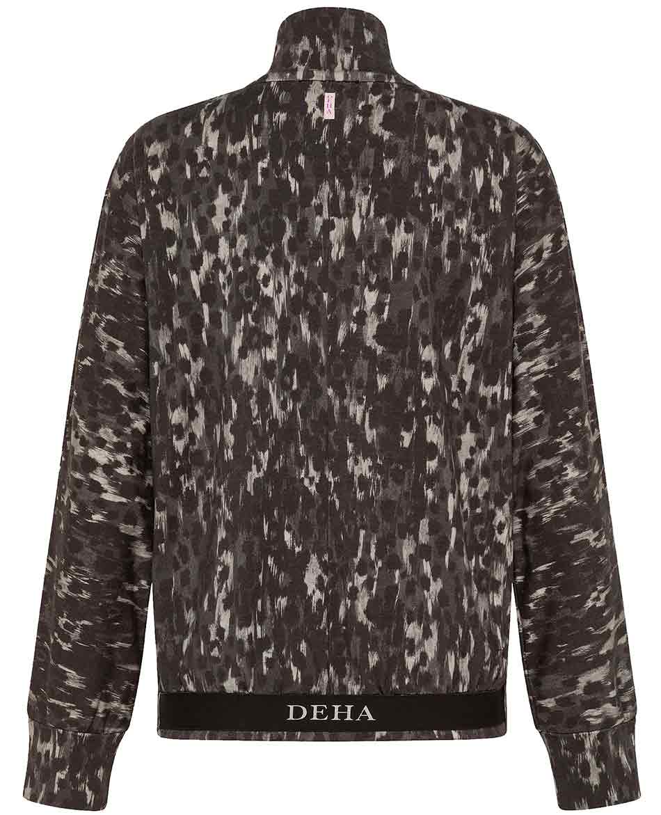 DEHA CHAQUETA DEHA GRAY ANIMAL PRINT