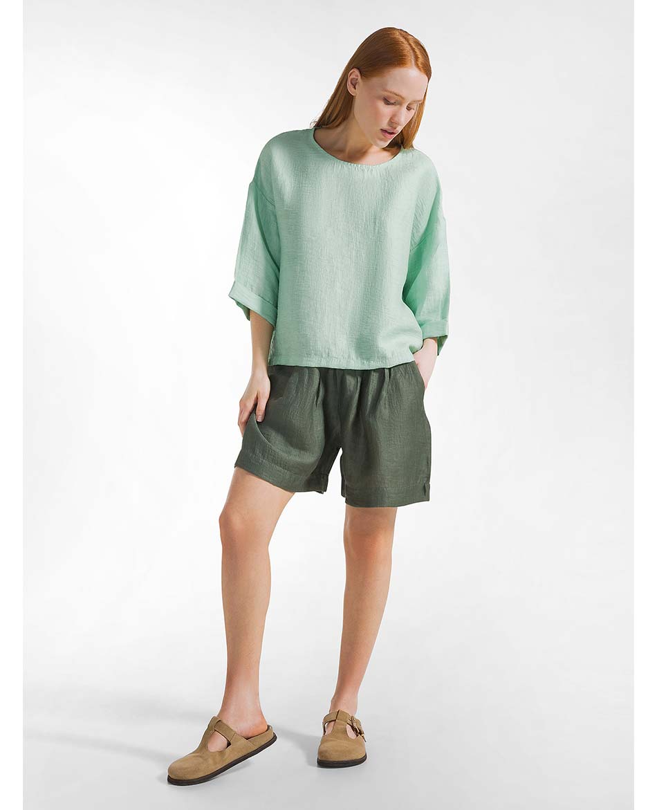DEHA CAMISETA DEHA SHINY LINEN