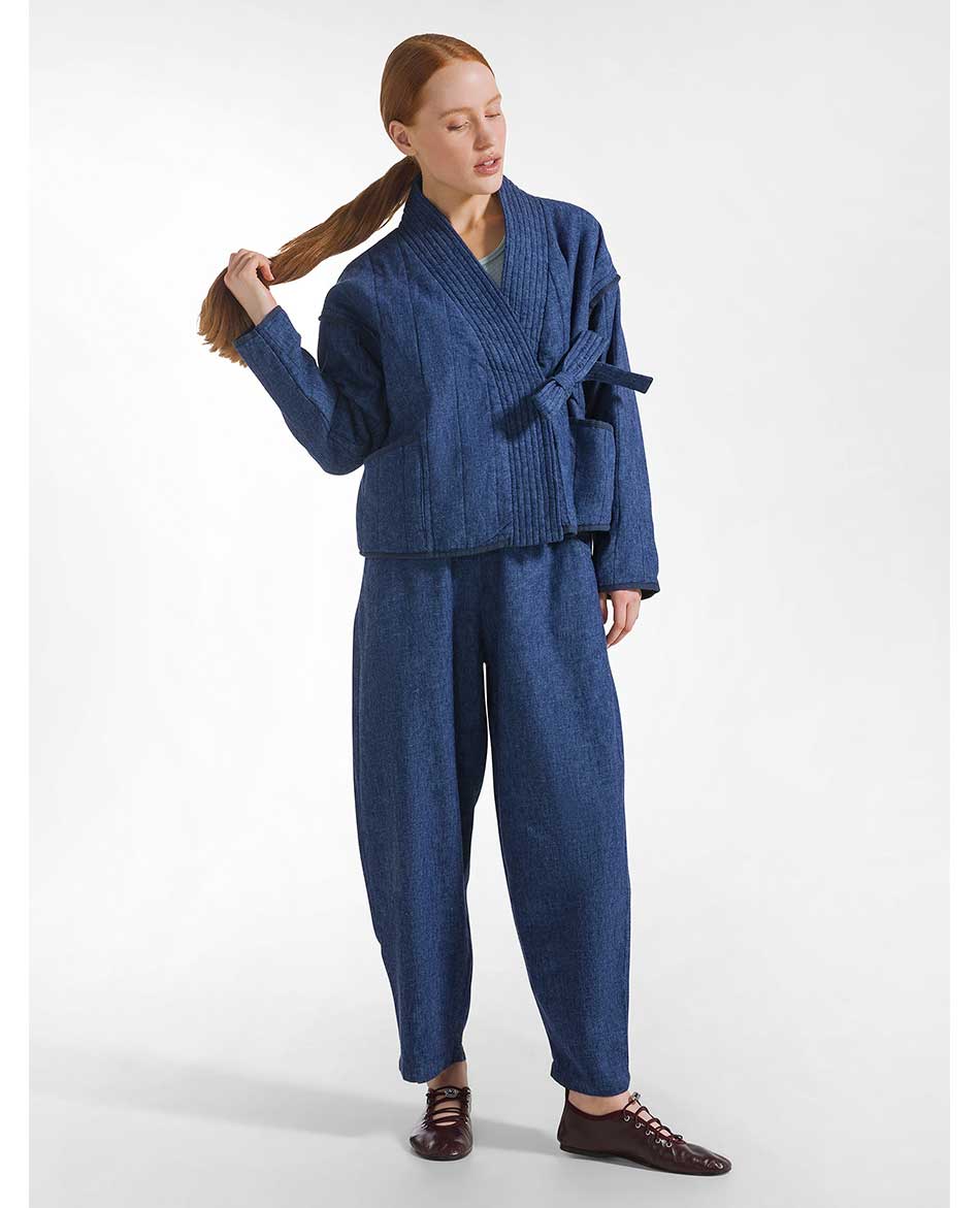 DEHA PANTALONES DEHA DENIM BALOON