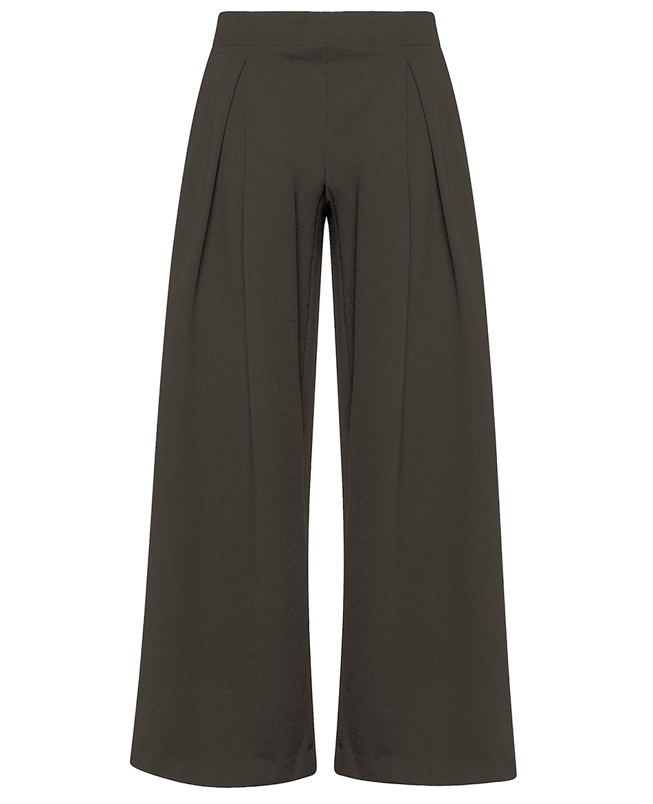 DEHA PANTALON DEHA CON PLIEGUES DE PUNTO